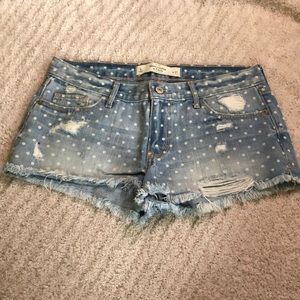 Abercrombie denim shorts